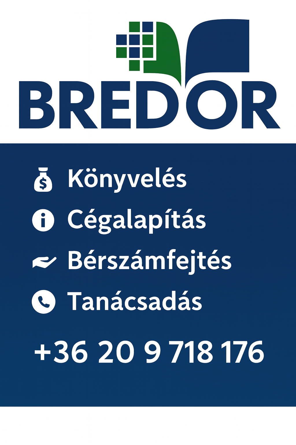 Bredor Kft. - teljeskörű számviteli szolgáltatás - nagy gyakorlattal a szállítmányozással - export-import tevékenységi körében működő cégek könyvelését illetőleg